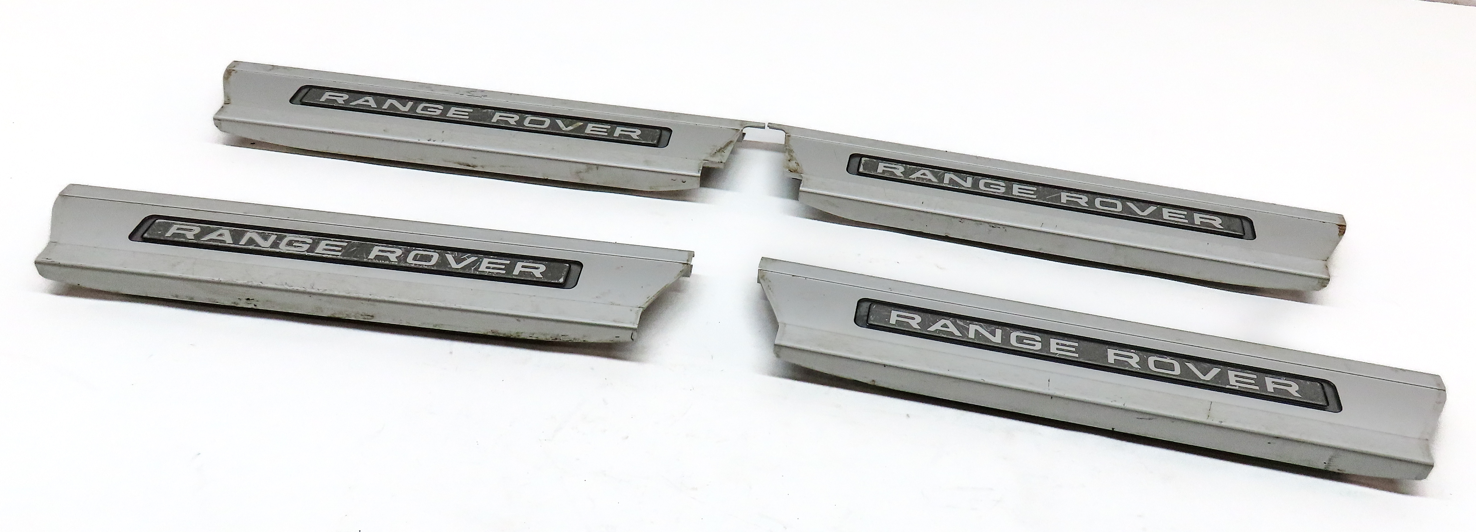 14 LAND RANGE ROVER (L405) FRONT & REAR LEFT & RIGHT DOOR SILL SCUFF PLATE SET/4 — exact item pictured